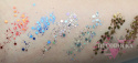 Chunky glitter BLUE STARS