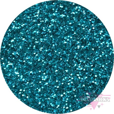 Glitter Turquoise Pollen hologram