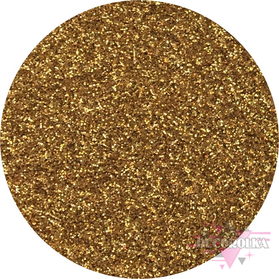 Glitter Pollen gold hologram BOTTLE 10 MLl