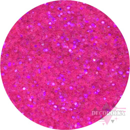 Glitter neon candy pink BOTTLE 10 ML