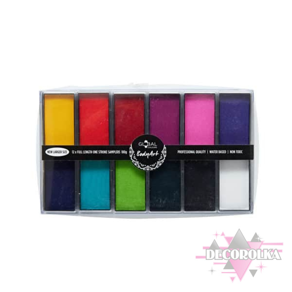 Global Colours Paint palette All You Need 12x15 g
