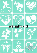 Mini zestaw do tatuaży WALENTYNKI II