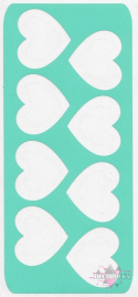 Swatch Hearts Template 20