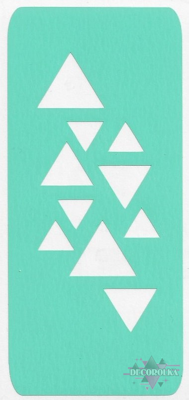 Swatch Triangles Stencil 7
