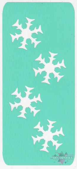 Snowflake Swatch Stencil 10