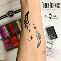 Global Colours face and body paint 20 g Strong Black