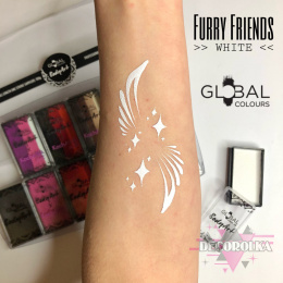 Global Colours face and body paint 32 g White