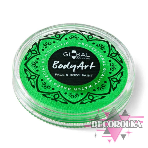 Global Colours face and body paint 20 g Neon Green