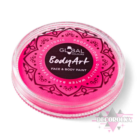 Global Colours Face and Body Paint 20g Neon Pink