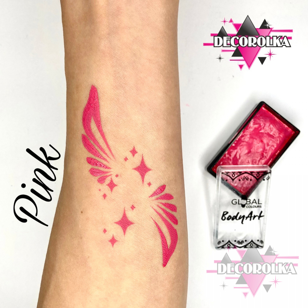 Global Colours face and body paint 20 g Pink