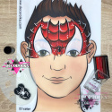 Face painting stencil airbrush stencil 17 spider