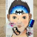 Face painting stencil airbrush stencil 54 dots