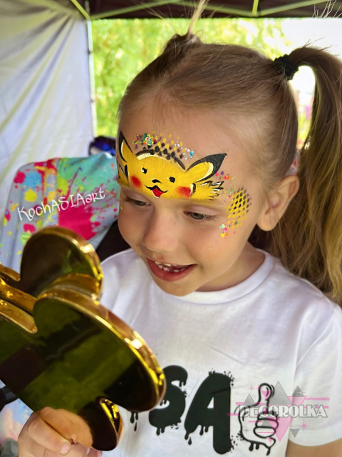 Szablon do malowania twarzy KochASIAart K36 tekstury