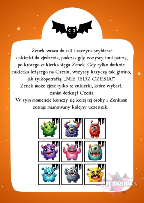 Imprezka Halloween. 25 zabaw plus karty pracy