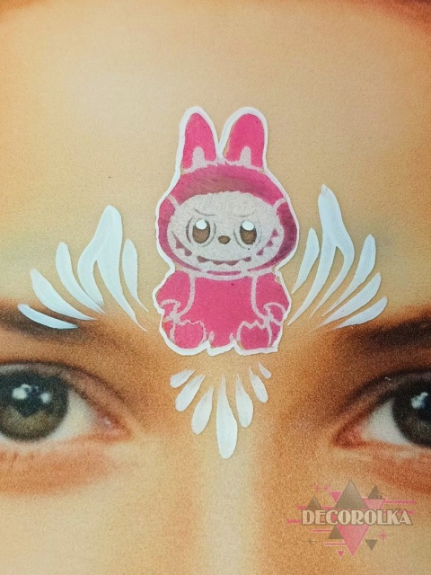 Szablon do malowania twarzy areografu CUTE STENCILS CS-15