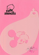 Szablon do malowania twarzy areografu CUTE STENCILS CS-1