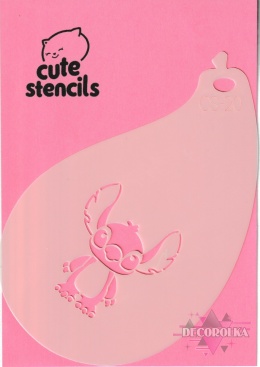 Szablon do malowania twarzy areografu CUTE STENCILS CS-20