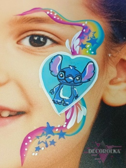 Szablon do malowania twarzy areografu CUTE STENCILS CS-20