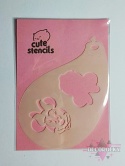 Szablon do malowania twarzy areografu CUTE STENCILS CS-5