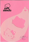 Szablon do malowania twarzy areografu CUTE STENCILS CS-6