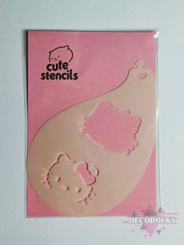 Szablon do malowania twarzy areografu CUTE STENCILS CS-6