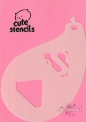 Szablon do malowania twarzy areografu CUTE STENCILS CS-7
