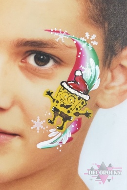 Szablon do malowania twarzy areografu CUTE STENCILS CS-8