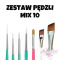 ZESTAW PĘDZLI MIX 10