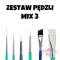 ZESTAW PĘDZLI MIX 3