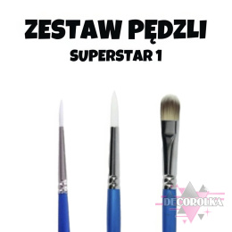 ZESTAW PĘDZLI Superstar 1