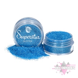 Brokat Superstar Fine Glitter Fluorescent Blue 5ml