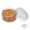 Brokat w kremie Superstar Chunky Glitter Cream Orange & Green 10 ml