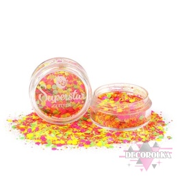 Chunky glitter Superstar Fluorescent Mix 8 ml