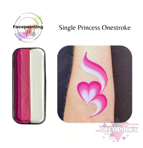 Facepainting Hub farba do twarzy i ciała Single Princess Onestroke 14 g