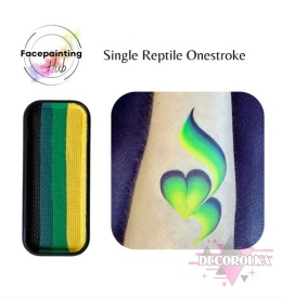 Facepainting Hub farba do twarzy i ciała Single Reptile Onestroke 14 g