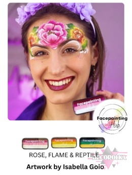 Facepainting Hub farba do twarzy i ciała Single Reptile Onestroke 14 g