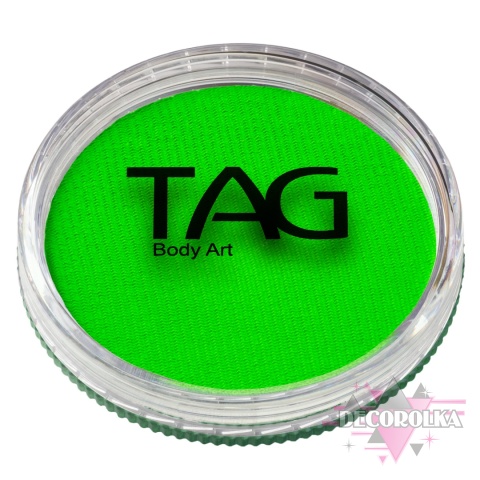 Farba do malowania twarzy Tag Body Art Neon Green 32g