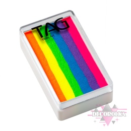 Farba do malowania twarzy Tag Body Art Neon Rainbow One Stroke 30 g