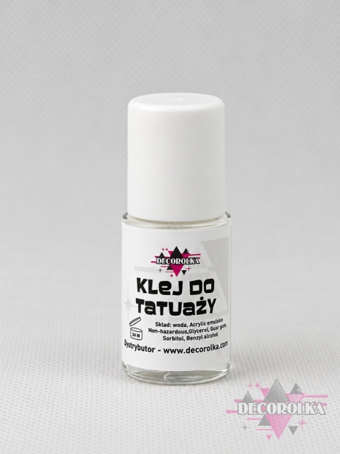 Klej do tatuaży brokatowych 15 ml