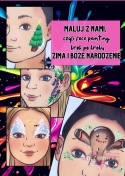 Maluj z nami, czyli face painting krok po kroku ZIMA I BOŻE NARODZENIE 10 WZORÓW