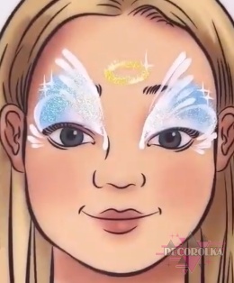 Maluj z nami, czyli face painting krok po kroku ZIMA I BOŻE NARODZENIE 10 WZORÓW