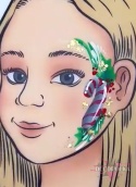 Maluj z nami, czyli face painting krok po kroku ZIMA I BOŻE NARODZENIE 10 WZORÓW