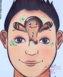 Maluj z nami, czyli face painting krok po kroku ZIMA I BOŻE NARODZENIE 10 WZORÓW