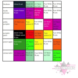 Paletka Cameleon Splitcake Colorblock Sôkkertantes Spooky UV 6 x 10 g