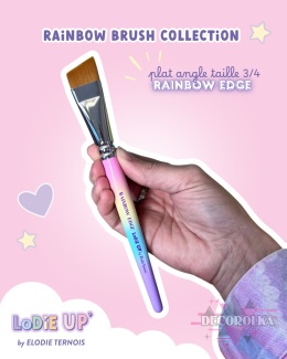Pędzel Lodieup Rainbow Edge Brush - Angled Brush 3/4