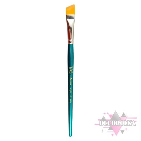 Pędzel do malowania twarzy Tag Body Art Angle 1/2 Inch