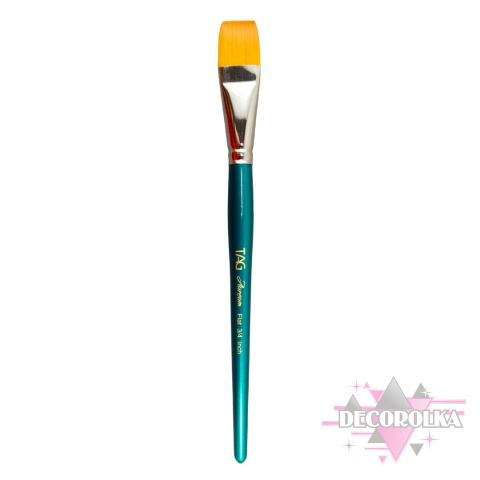 Pędzel do malowania twarzy Tag Body Art Aureum Flat 3/4 Inch