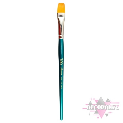 Pędzel do malowania twarzy Tag Body Art Aureum Flat 1/2 Inch
