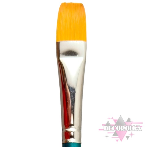 Pędzel do malowania twarzy Tag Body Art Aureum Flat 1/2 Inch