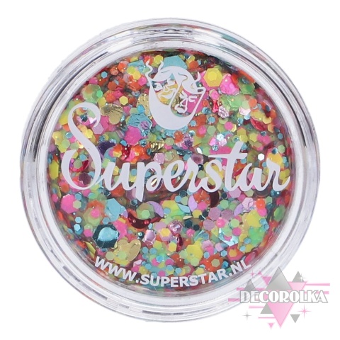 Brokat w kremie Superstar Chunky Glitter Cream Colour Splash
